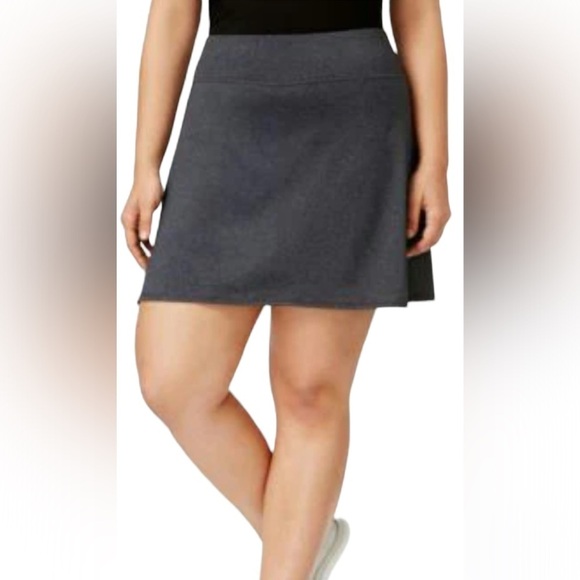 Patagonia seabrook grey athletic A-line skirt Sz S - Picture 1 of 11